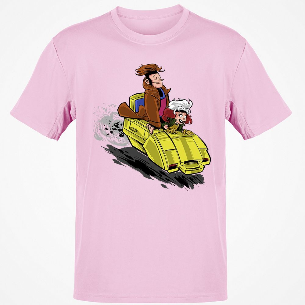 Classic Unisex T-Shirt - JQXNADC8 - Light Pink - 5