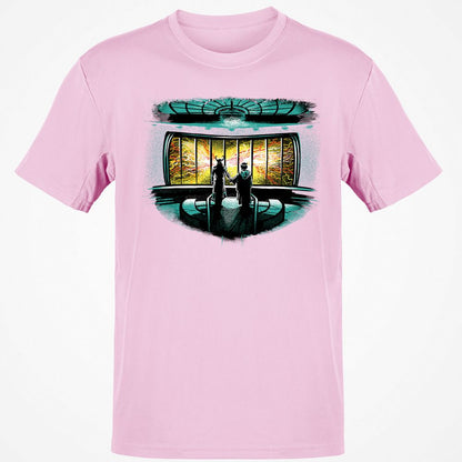 Classic Unisex T-Shirt - 4DAS3TDE - Light Pink - 5