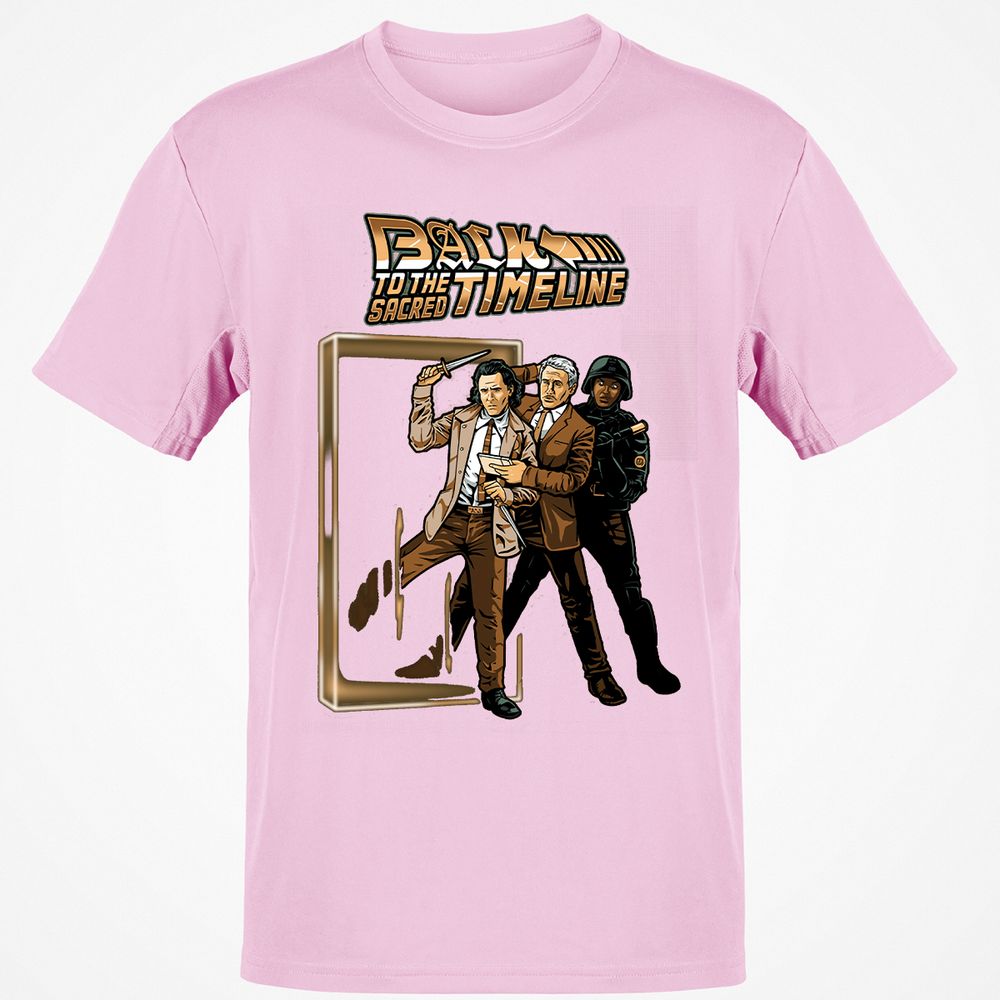 Classic Unisex T-Shirt - E8TER8J7 - Light Pink - 5