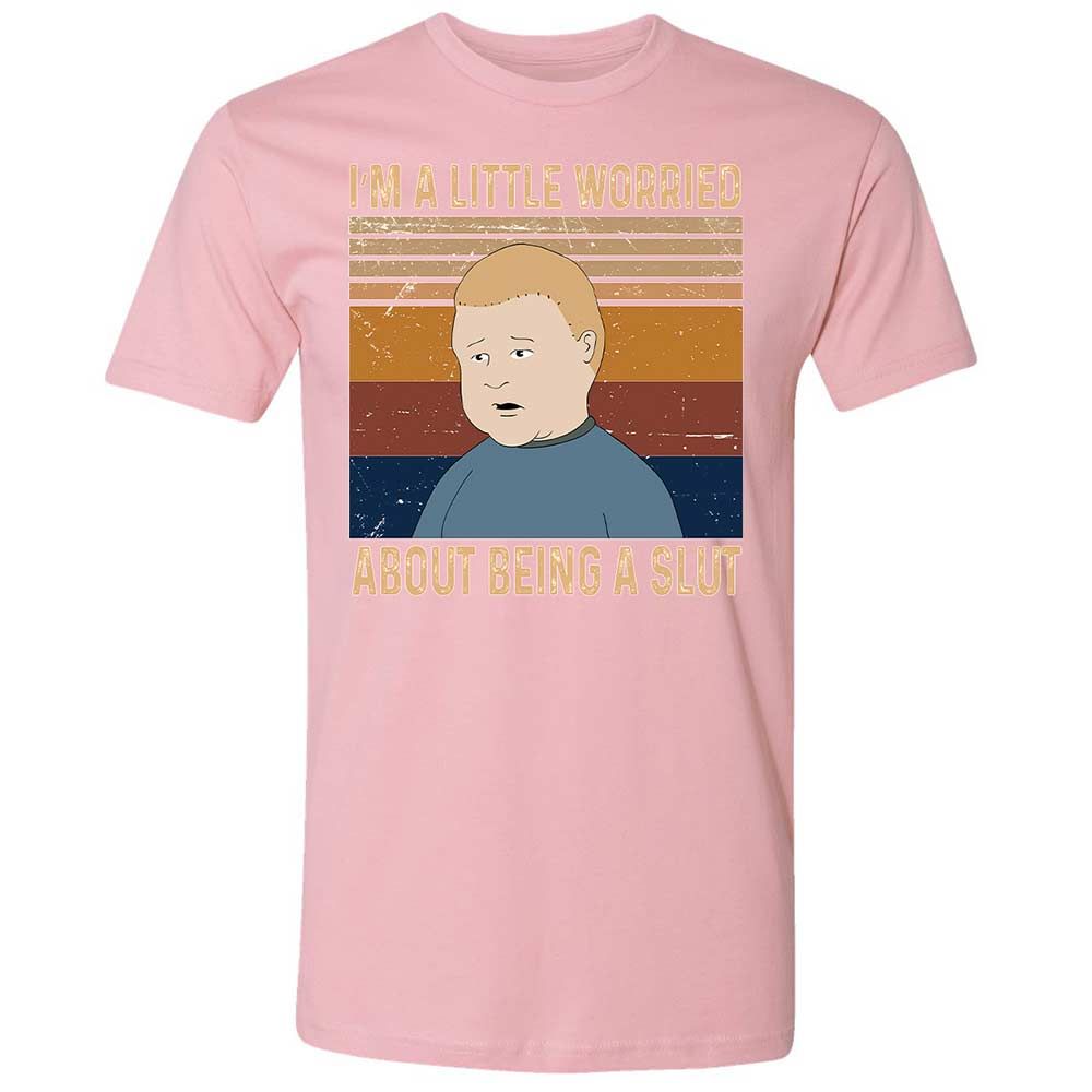I'm a Little Worried About Being a Slut - Light Pink - 5