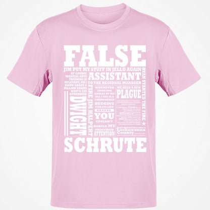 Classic Unisex T-Shirt - TXMUHREA - Light Pink - 5