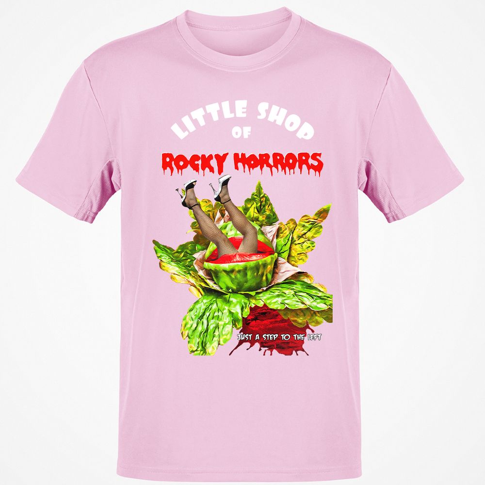Classic Unisex T-Shirt - Black - Light Pink - 5