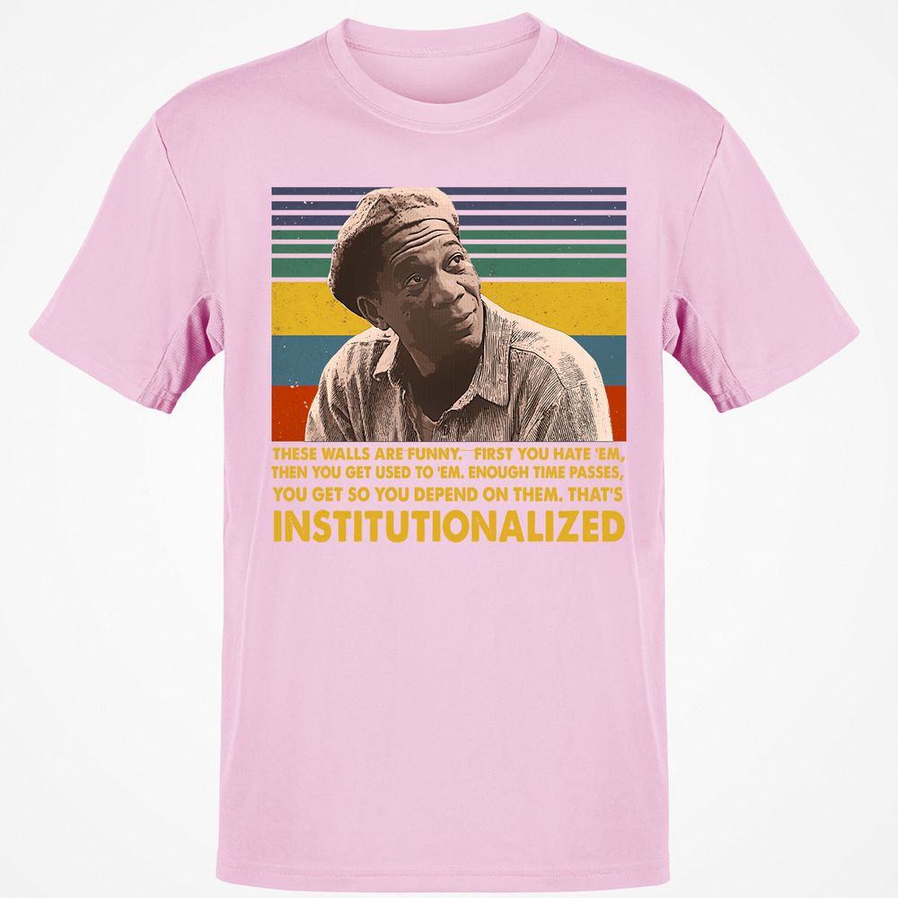 Classic Unisex T-Shirt - 6VVK66YQ - Light Pink - 5