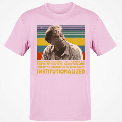 Classic Unisex T-Shirt - 6VVK66YQ - Light Pink - 5