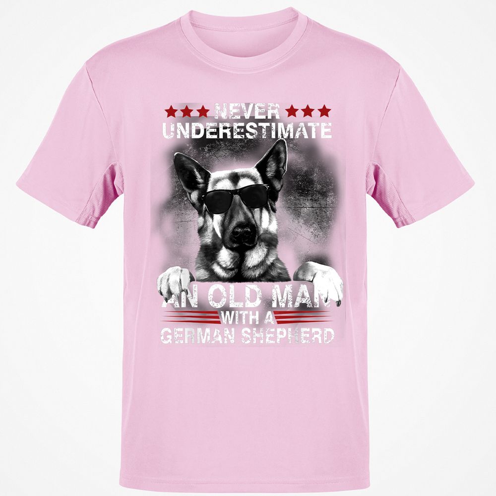 Classic Unisex T-Shirt - B1CZ5JWU - Light Pink - 5