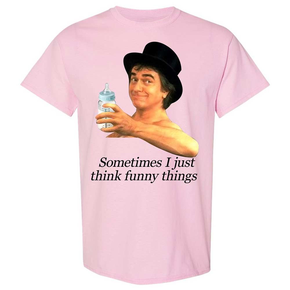 Sometimes I just think funny things - Light Pink - 5