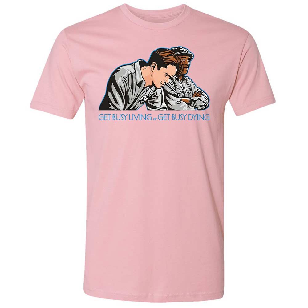 Get Busy Living - Light Pink - 5