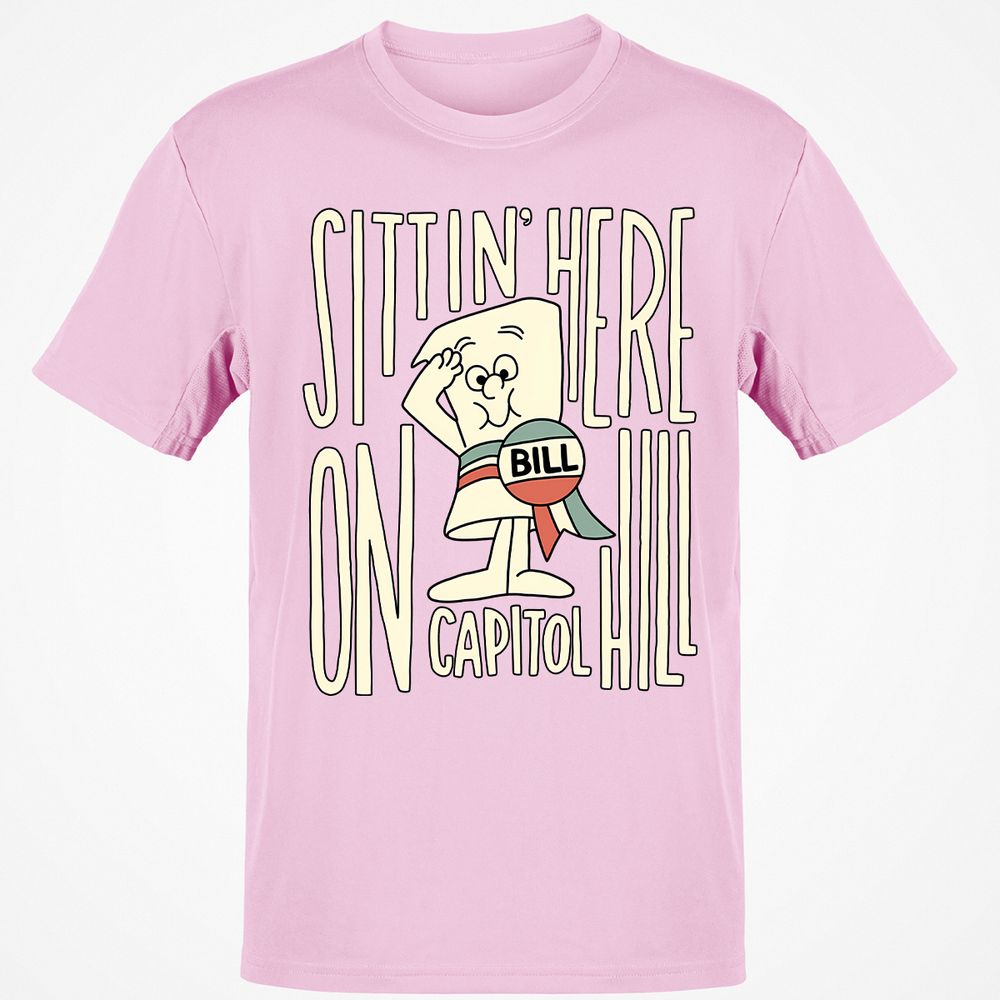 Classic Unisex T-Shirt - 4T2UXU99 - Light Pink - 5