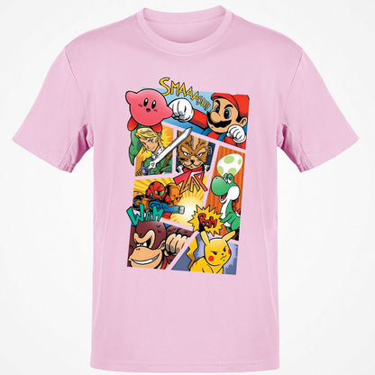 Classic Unisex T-Shirt - A3T9GXTR - Light Pink - 5