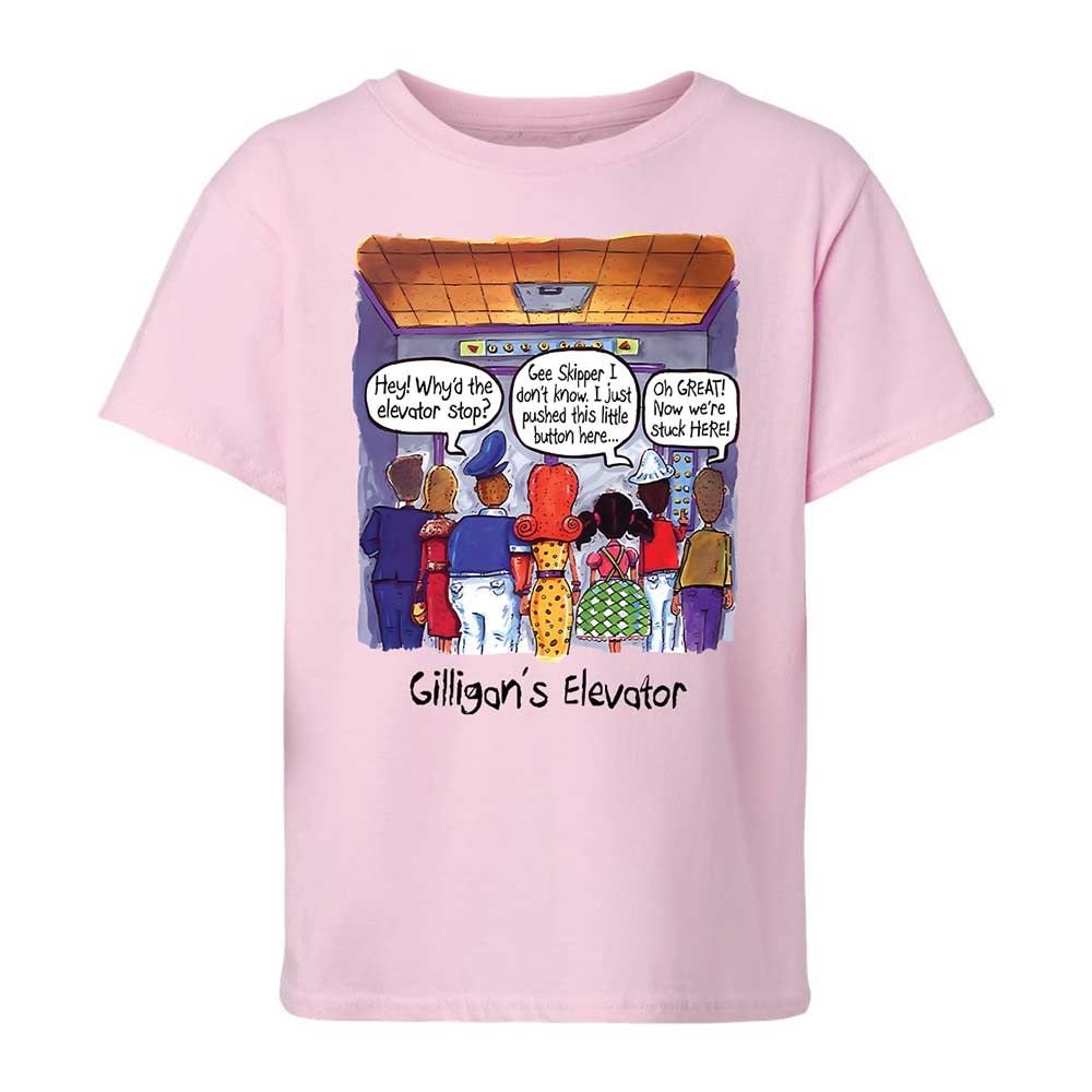 Kids T-Shirt - SGZH5LTL - Light Pink - 5
