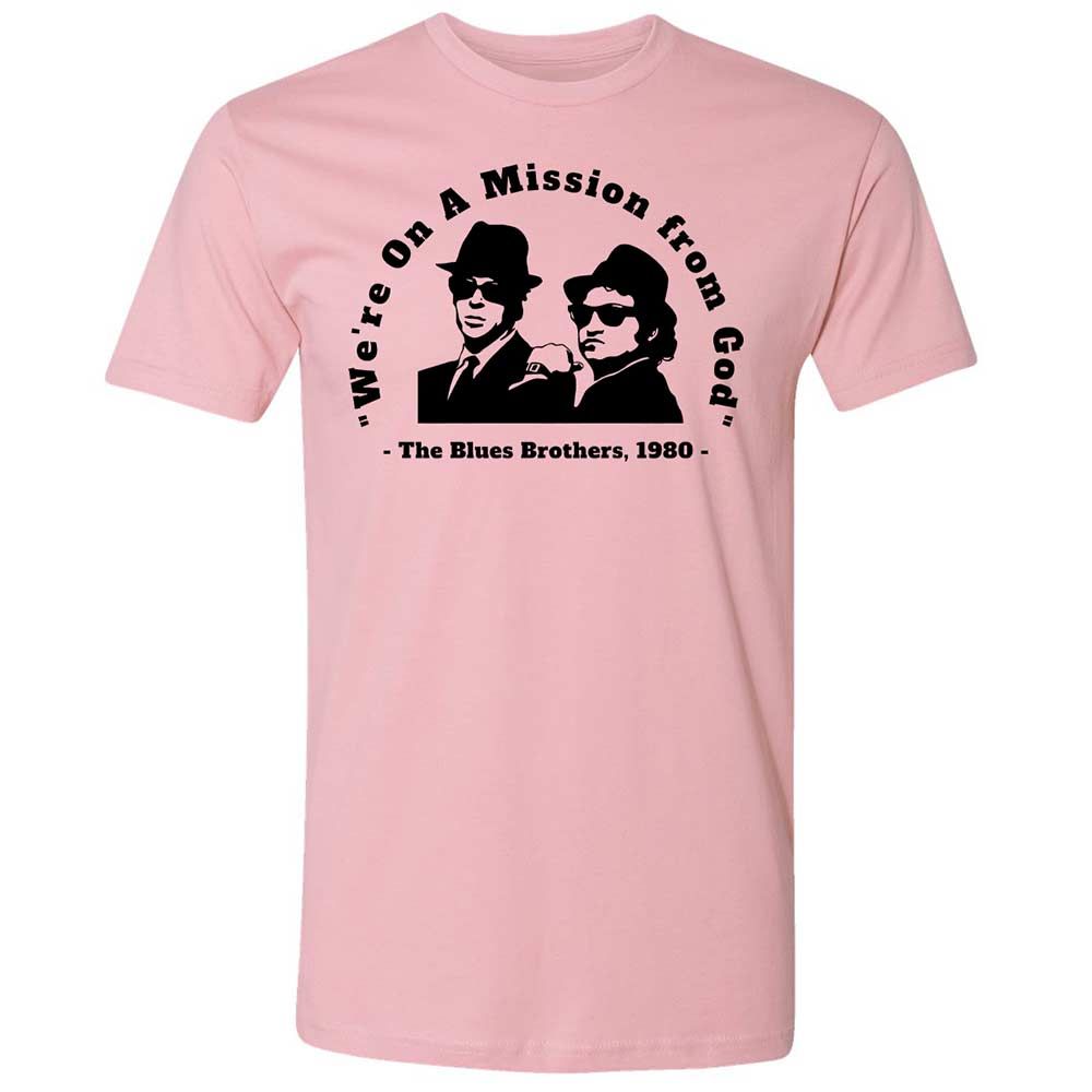 We're on a Mission from God - Light Pink - 5
