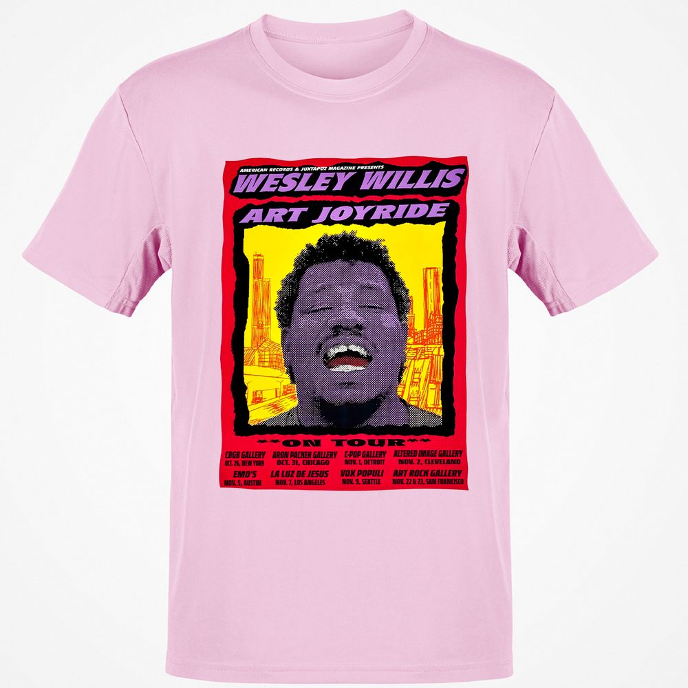 WESLEY WILLIS - ART JOYRIDE - Light Pink - 5