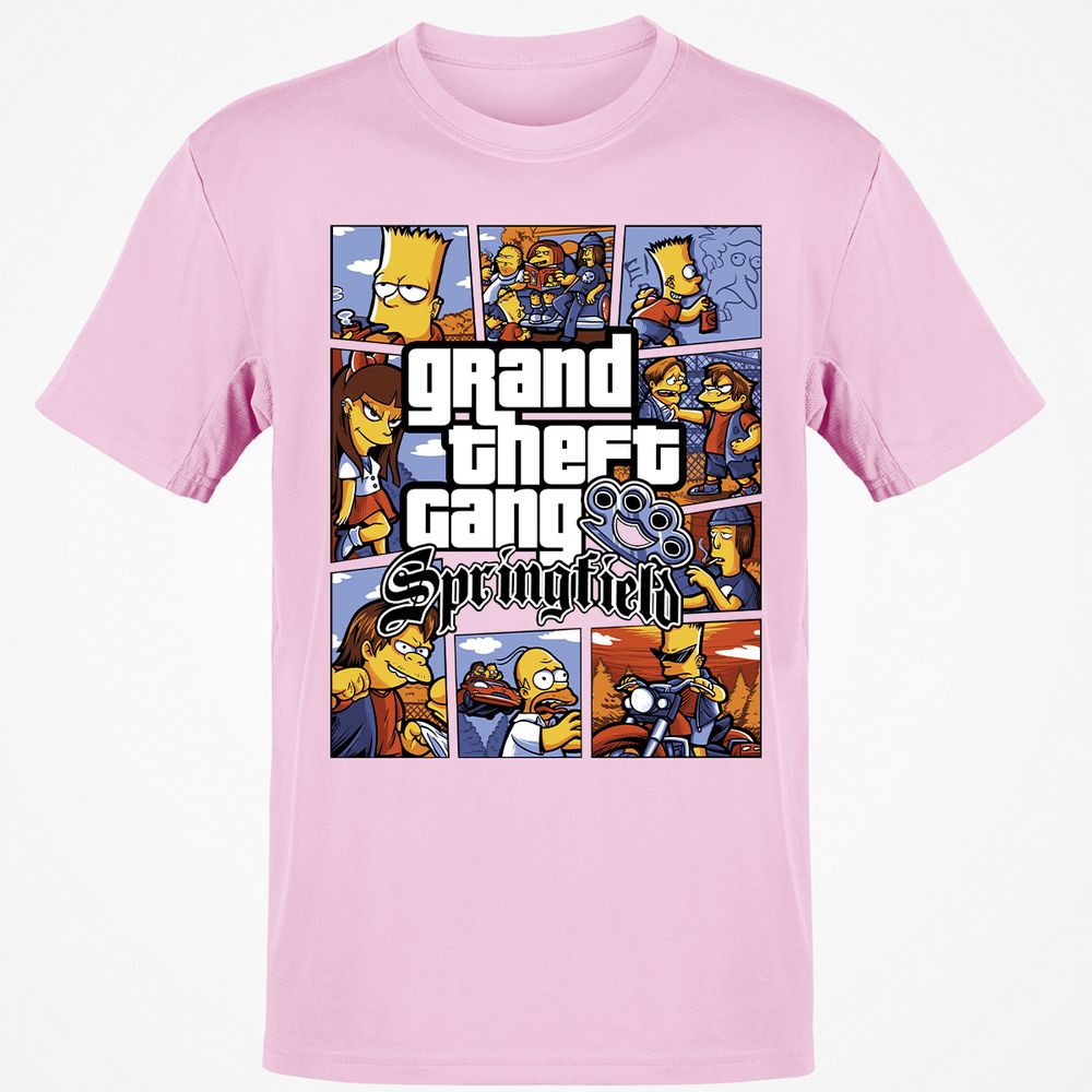 Classic Unisex T-Shirt - K7RQZ4BU - Light Pink - 5