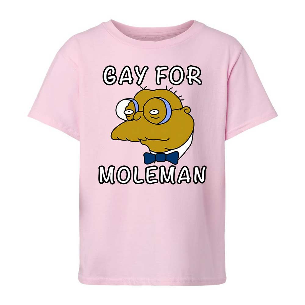 Gay for Moleman - Light Pink - 5
