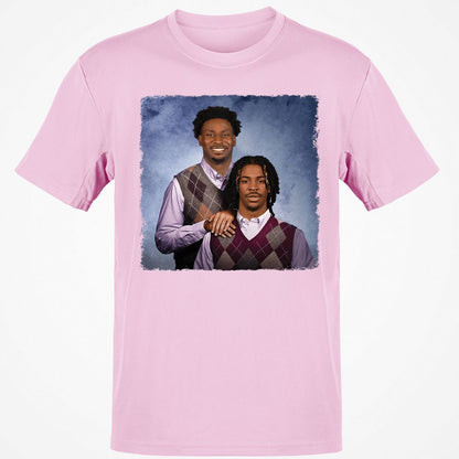 Classic Unisex T-Shirt - N552GC7Y - Light Pink - 5
