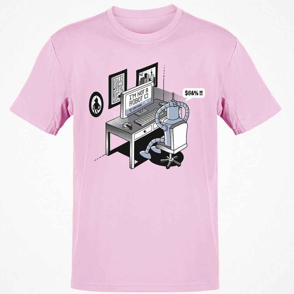 Classic Unisex T-Shirt - 3YZSNJ77 - Light Pink - 5