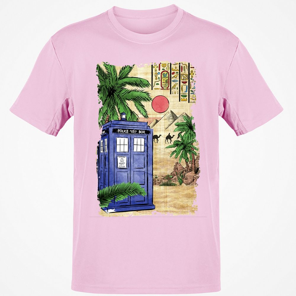Classic Unisex T-Shirt - TPVNQTCY - Light Pink - 5