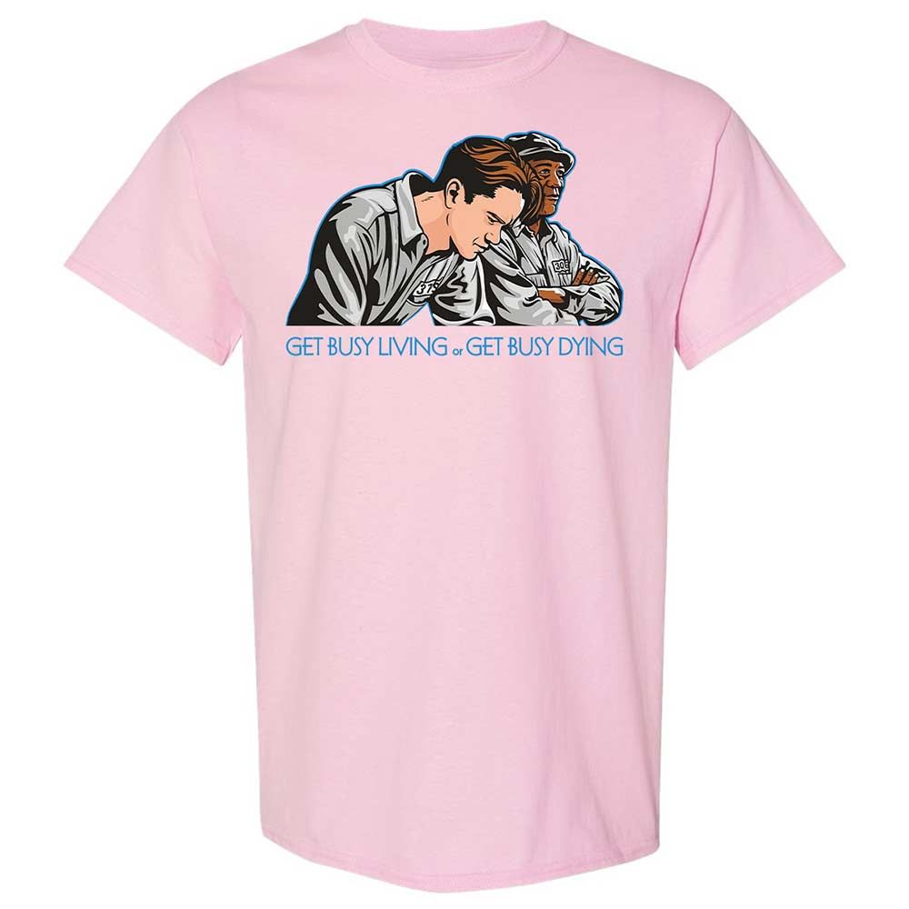 Get Busy Living - Light Pink - 5