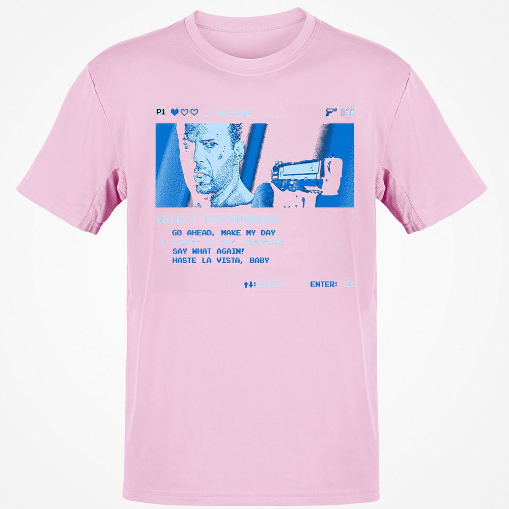 Classic Unisex T-Shirt - QMCJVCTE - Light Pink - 5