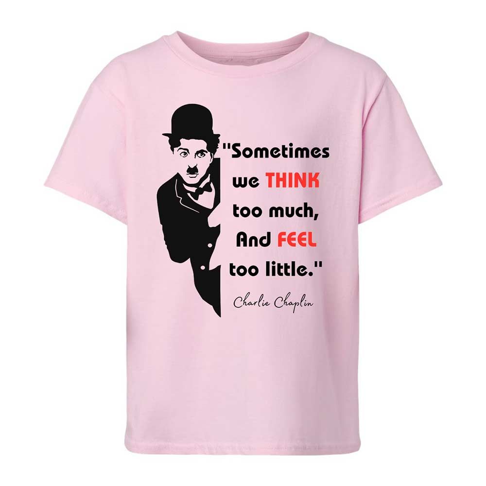 Sometimes we think too much - Light Pink - 5