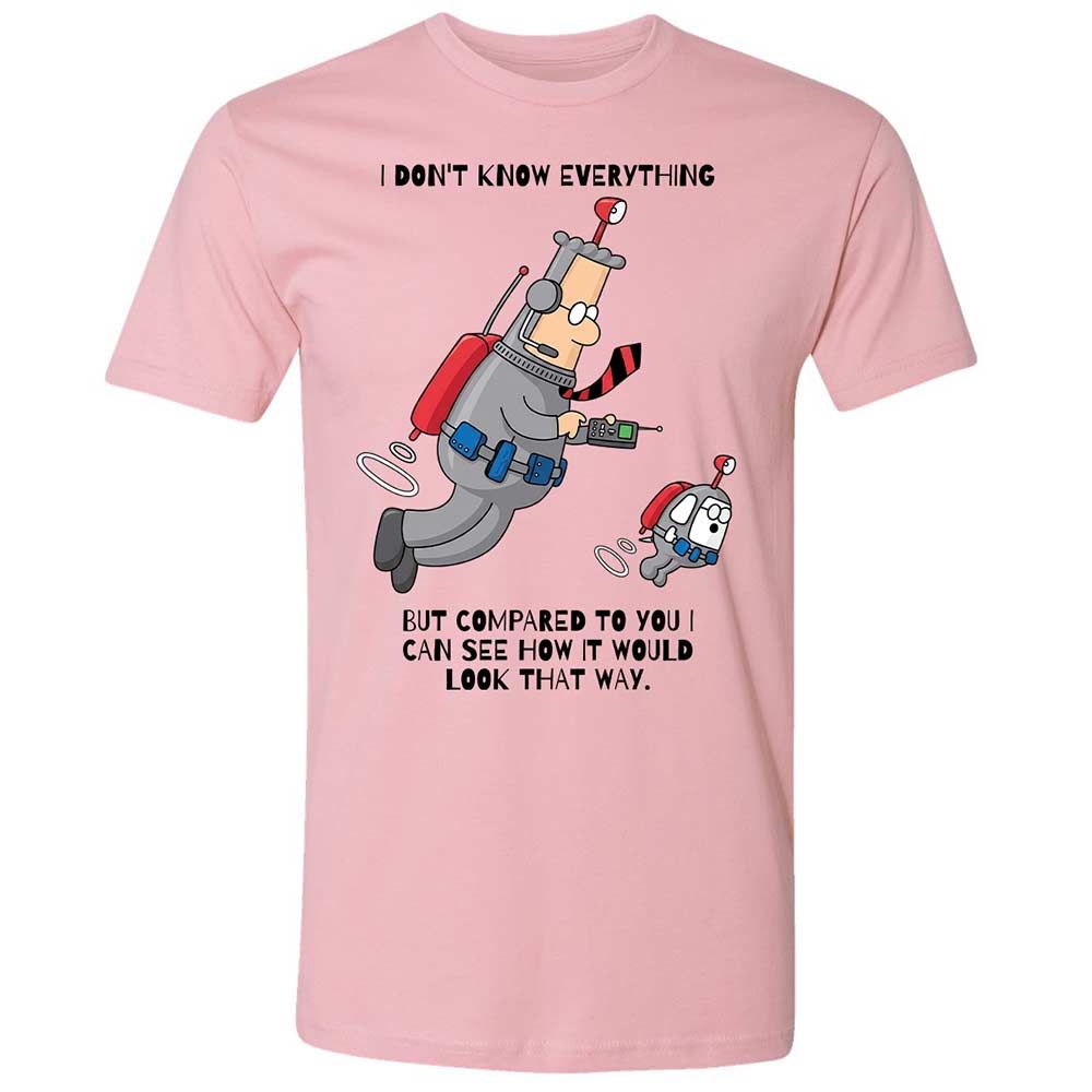 I don't know everything - Light Pink - 5