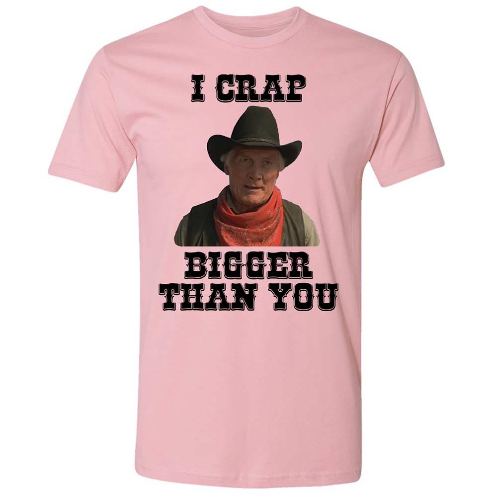 I Crap Bigger Than You - Light Pink - 5