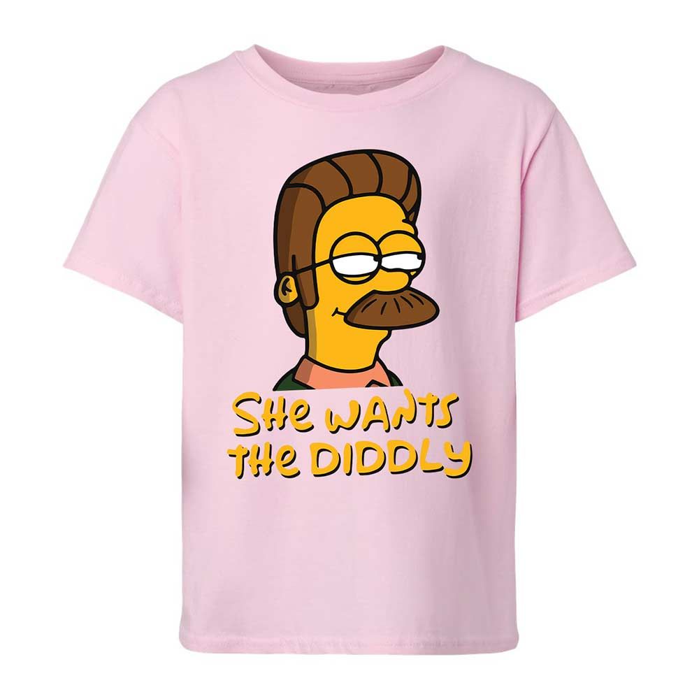 She Wants The Diddly - Light Pink - 5