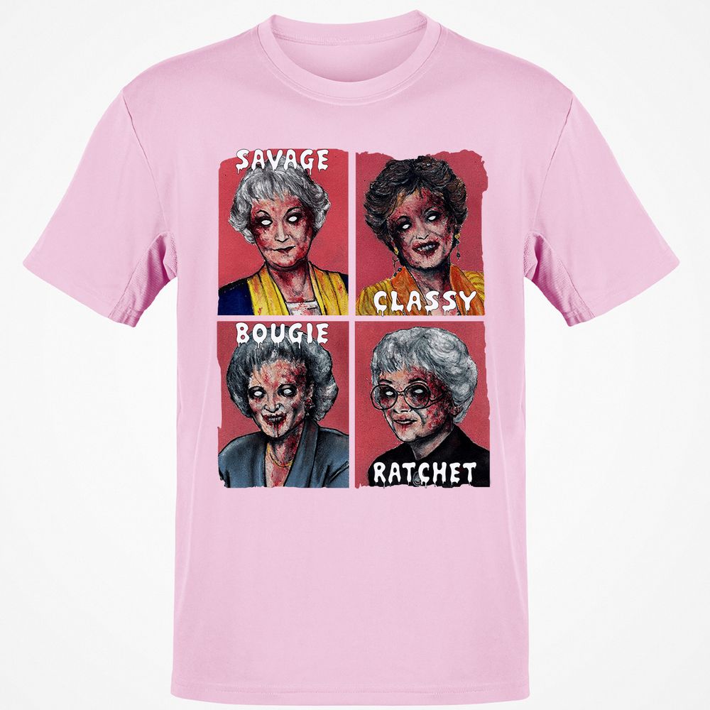 Classic Unisex T-Shirt - CFH6EZUY - Light Pink - 5