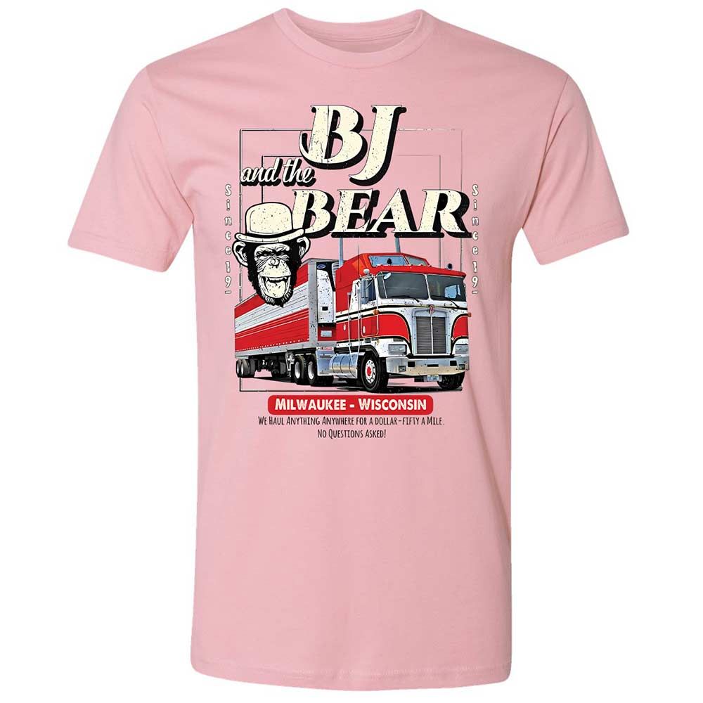 Premium Unisex T-Shirt - 6L1PVSVW - Light Pink - 5