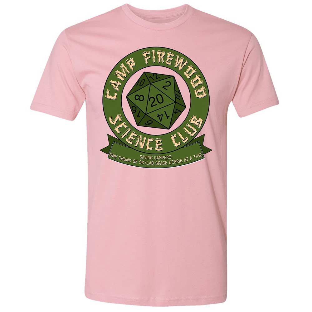 Camp Firewood Science Club - Light Pink - 5