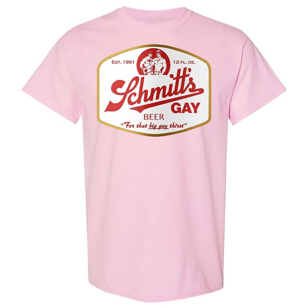 Schmitt's Gay Beer - Light Pink - 5