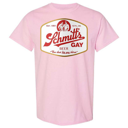 Schmitt's Gay Beer - Light Pink - 5