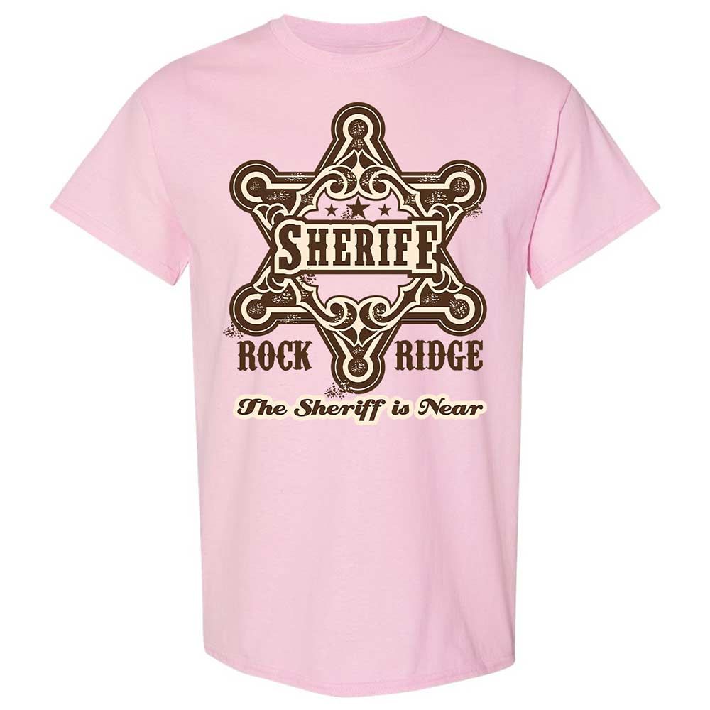 The Sheriff of Rockridge is Near! - Light Pink - 5