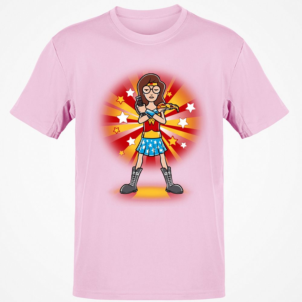 Classic Unisex T-Shirt - QT7U65LF - Light Pink - 5