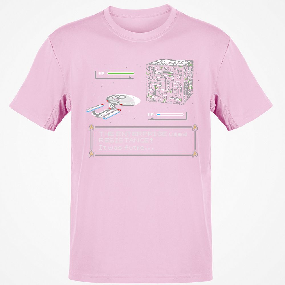 Classic Unisex T-Shirt - QQRNMKHZ - Light Pink - 5