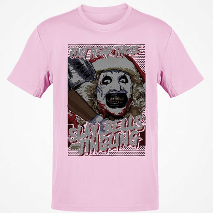 Slay Bells Jingling Classic Unisex T-Shirt - Light Pink - 5