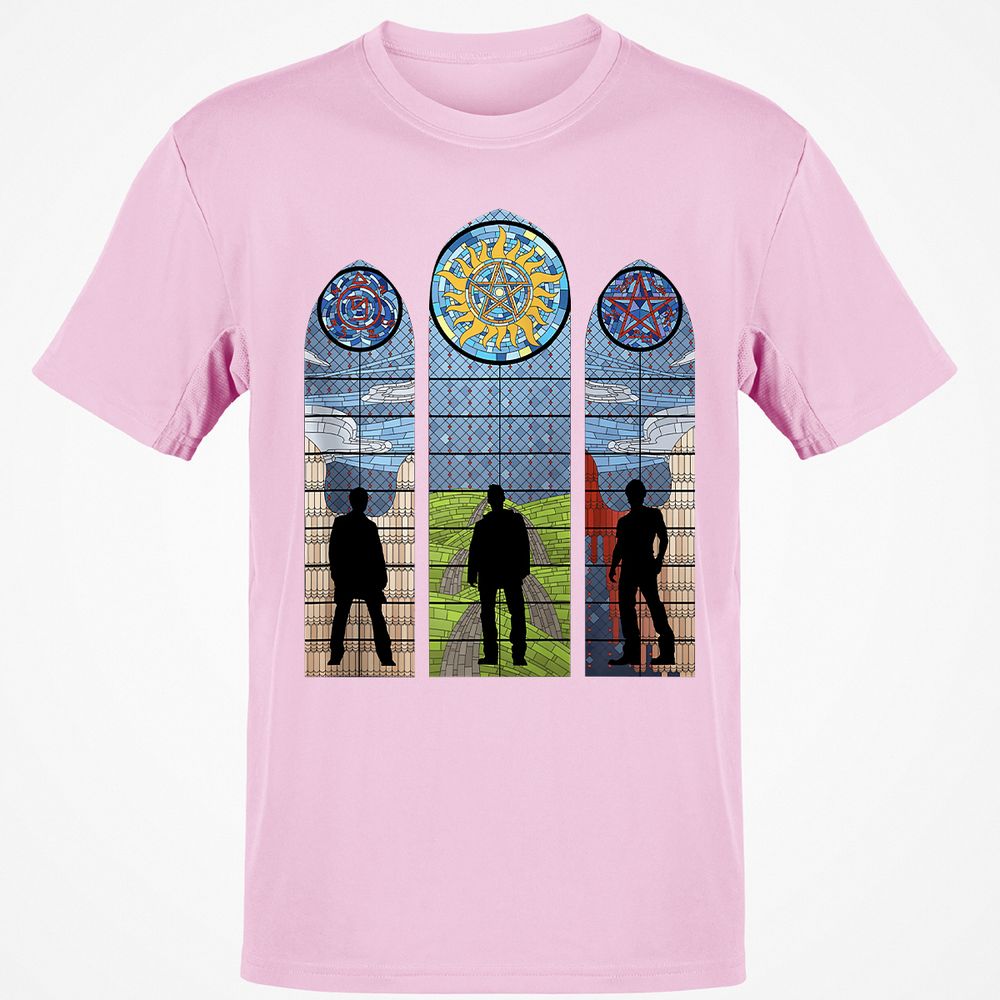 Classic Unisex T-Shirt - X3XGTMB4 - Light Pink - 5