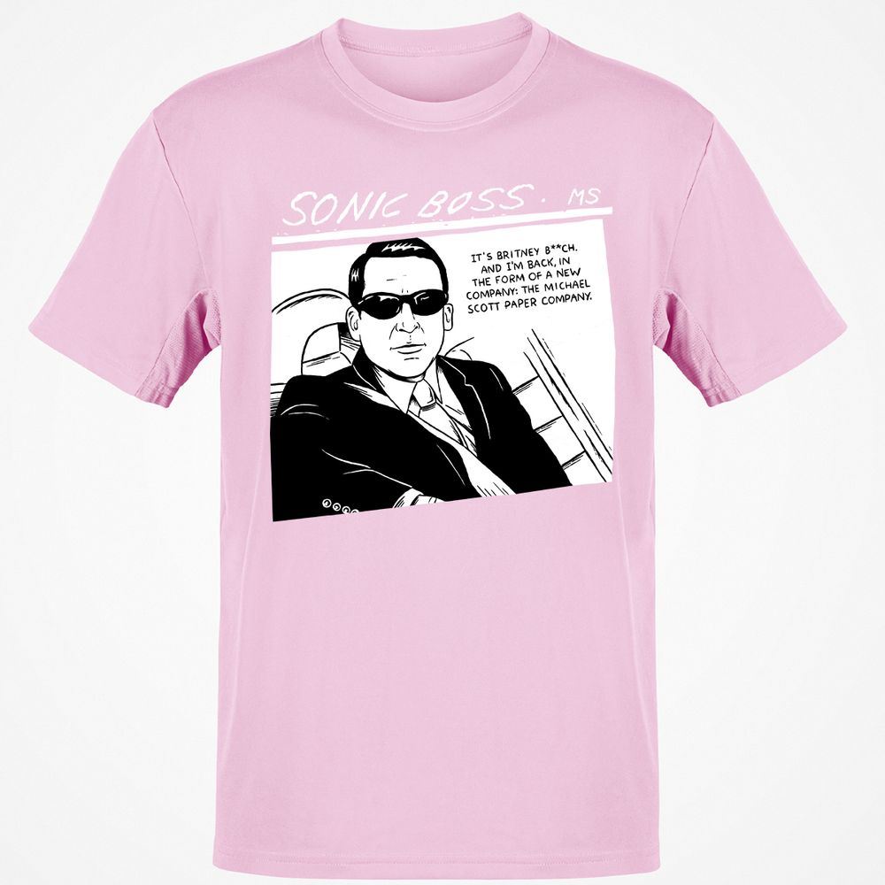 Classic Unisex T-Shirt - UVDT1HNS - Light Pink - 5