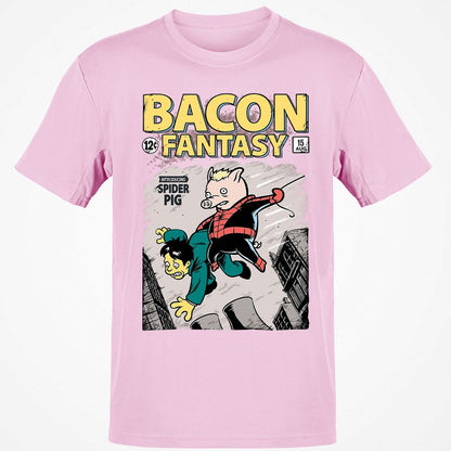 Classic Unisex T-Shirt - F5BKP6DD - Light Pink - 5