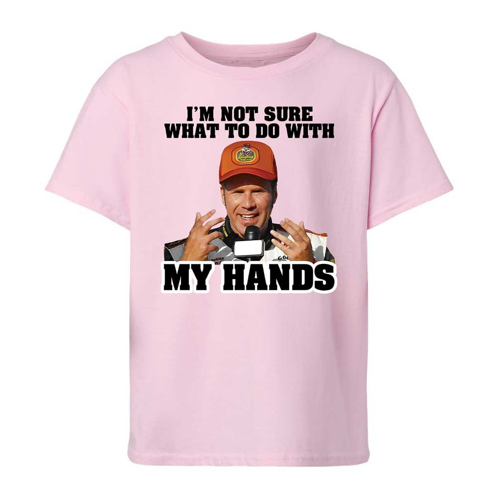 I'm Not Sure What To Do With My Hands - Light Pink - 5