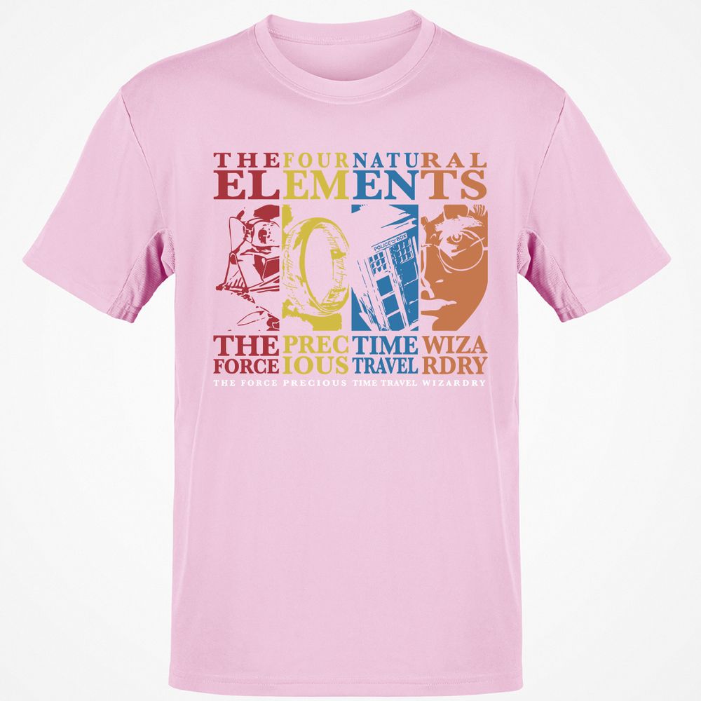 Classic Unisex T-Shirt - HNSF1YH9 - Light Pink - 5