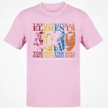 Classic Unisex T-Shirt - HNSF1YH9 - Light Pink - 5