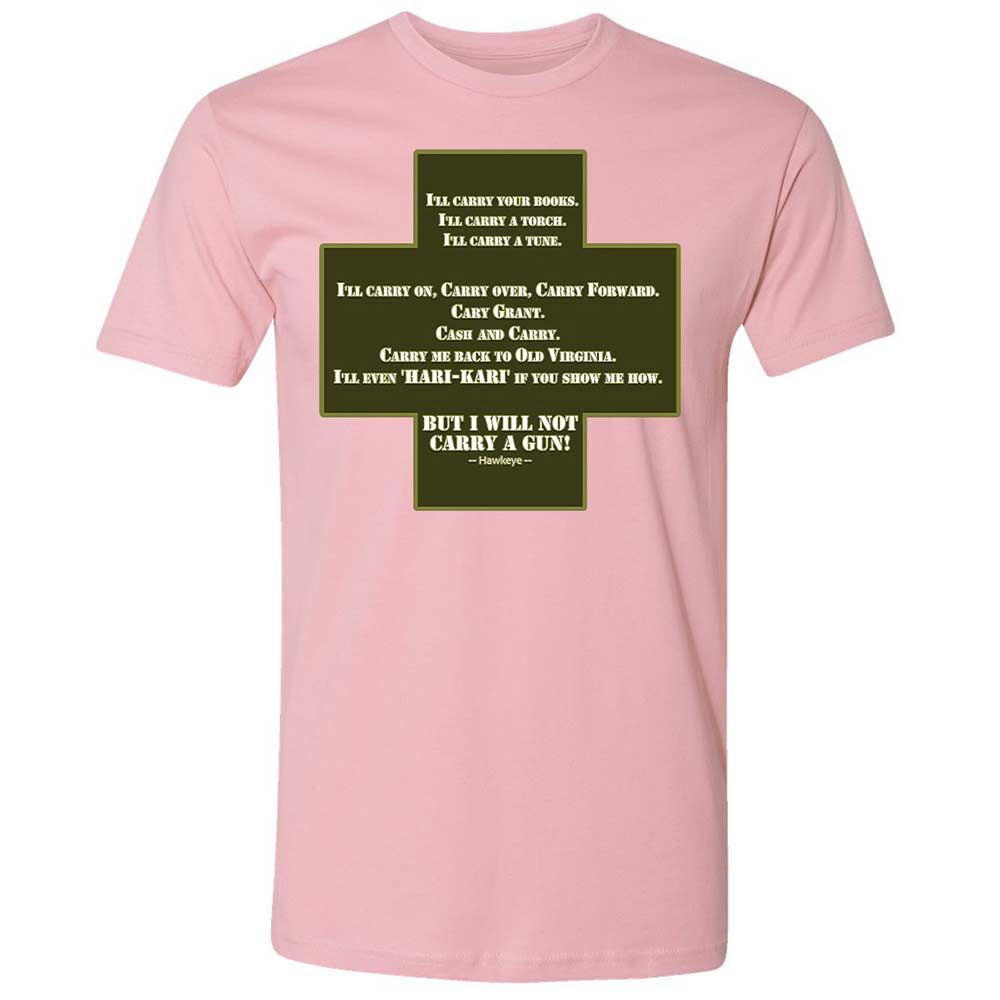 I Will Not Carry a Gun - Light Pink - 5