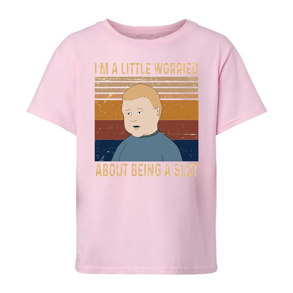 I'm a Little Worried About Being a Slut - Light Pink - 5