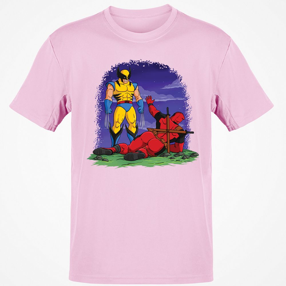 Classic Unisex T-Shirt - FDCQYXAU - Light Pink - 5