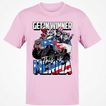 Classic Unisex T-Shirt - PCCZM4CK - Light Pink - 5