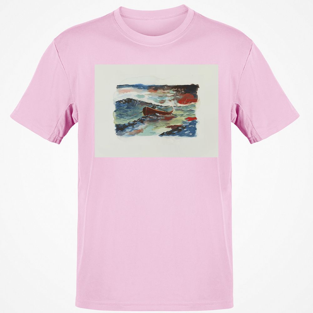 Classic Unisex T-Shirt - GHEZDJBG - Light Pink - 5