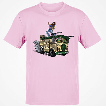 Classic Unisex T-Shirt - QKDNH966 - Light Pink - 5