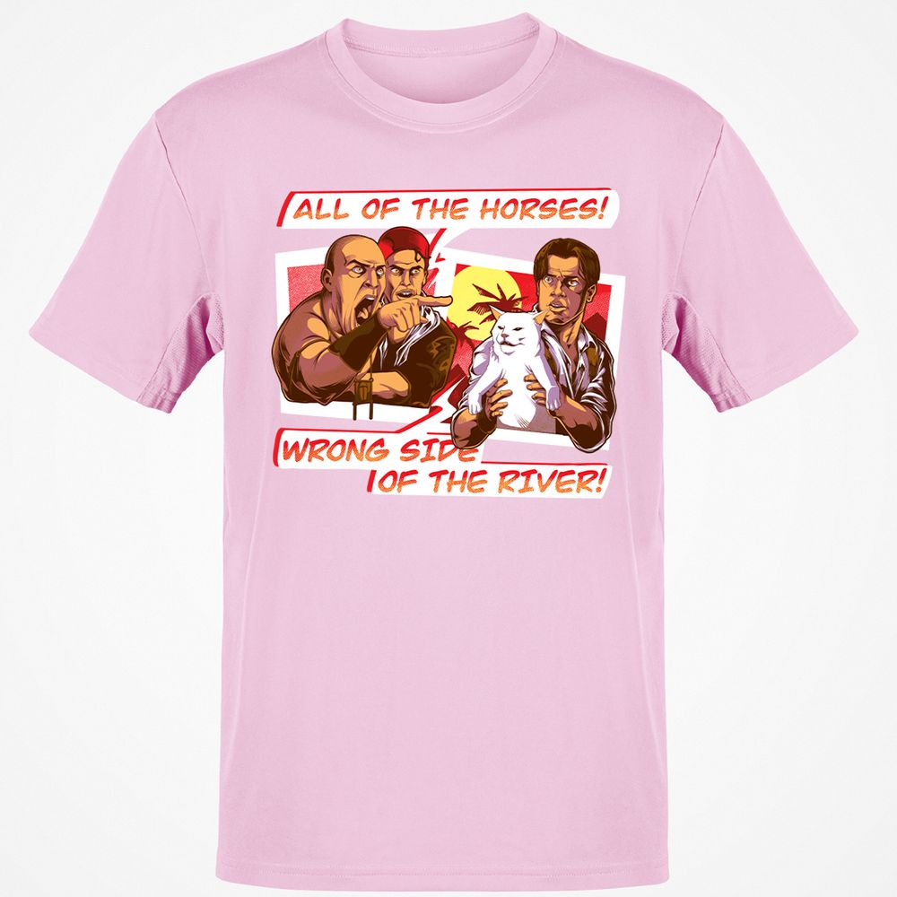 Classic Unisex T-Shirt - ECE7SUDT - Light Pink - 5