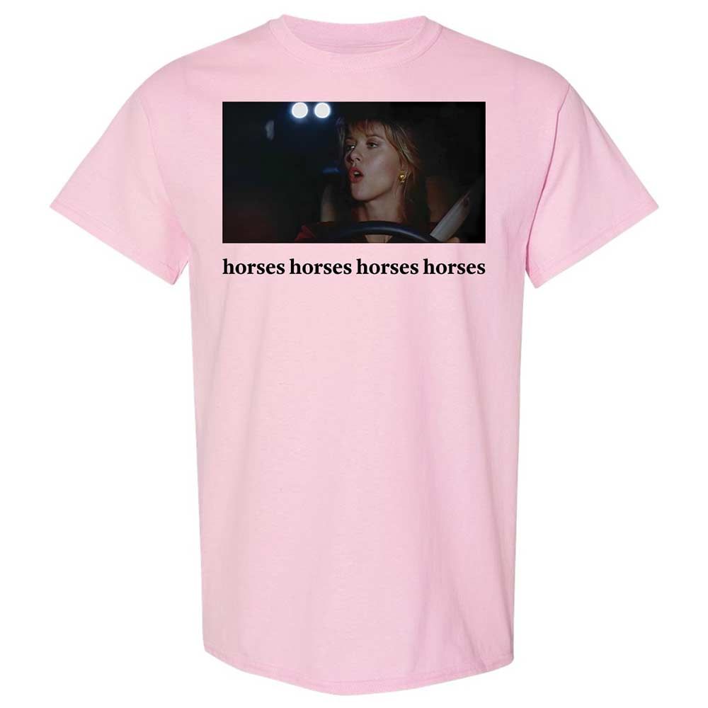 Horses horses horses horses - Light Pink - 5